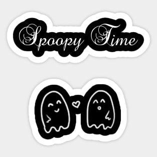 Spoopy time Sticker